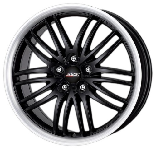 Alutec BlackSun 8,5x18 5x114,3 Dia 40 (racing black lip polished)