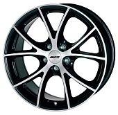 Alutec Cult 8,5x18 5x114,3 ET 40 Dia 70,1 (diamond black front polished)